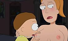 Il porno in 3D: l'offerta estiva più calda di Rick e Morty con una troia di 18 anni